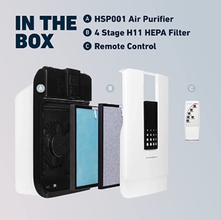 3.HATHASPACE HSP001 Smart Air Purifier