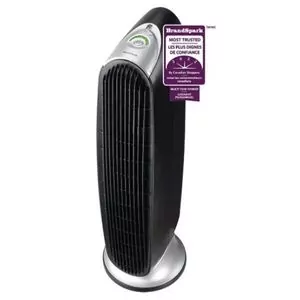 1. Honeywell Black HFD-120-Q - Overall, Best Air Purifier with Washable Filter